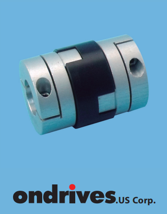 shaft coupling with ondrives logo underneath