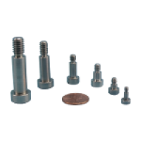 Thread Size M6-1 FastenerParts 18-8 Stainless Steel Low Profile Precision Shoulder Screw