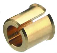 Brass Bore Reducer: 4 mm bore x 4.3 mm long