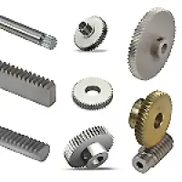 Gears: precision, commercial, inch, and metric sizes