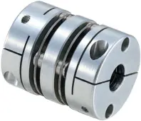 Double Disc Coupling: 25mm x 25mm Bores