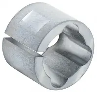 Hardened Stainless Bore Reducer: 0.5 bore x 0.646 inch long