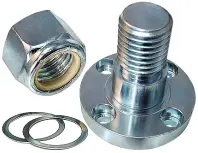 Bulkhead Mount Idler Support: 1/4" Journal Diameter