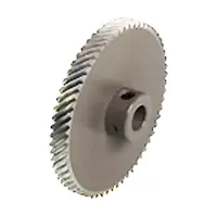 303 Stainless Steel Helical Gear | 48 Pitch, 120 Teeth 0.1873 Bore Diameter | 45&deg; Right Hand Helix