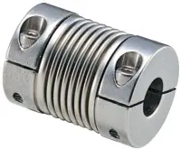 Bellows Flex Coupling: 14mm x 14mm Bores