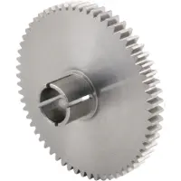 Precision Spur Gear, 2024 Aluminum, 96 Pitch, 96 Teeth