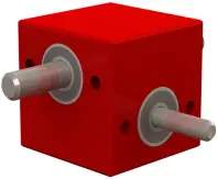 Worm Wheel Miniature Gearbox - 9:1 RatioWorm Wheel Miniature Gearbox - 9:1 Ratio | PR5-9